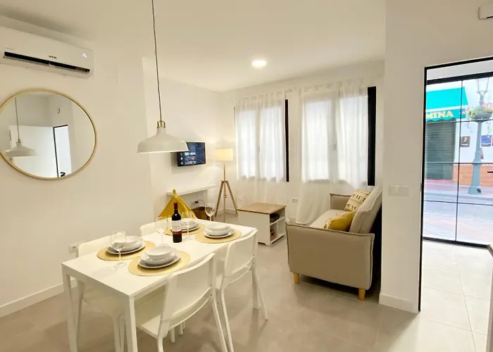 Shr047 Chic Estudio En El Centro De Lägenhet Nerja